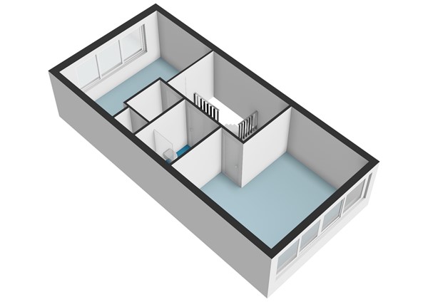 Floor plan - Duke Ellingtonstraat 60, 1066 GG Amsterdam 
